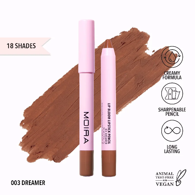 Hydrating lipstick for daily use-Lip Bloom Lipstick Pencil (003, Dreamer)