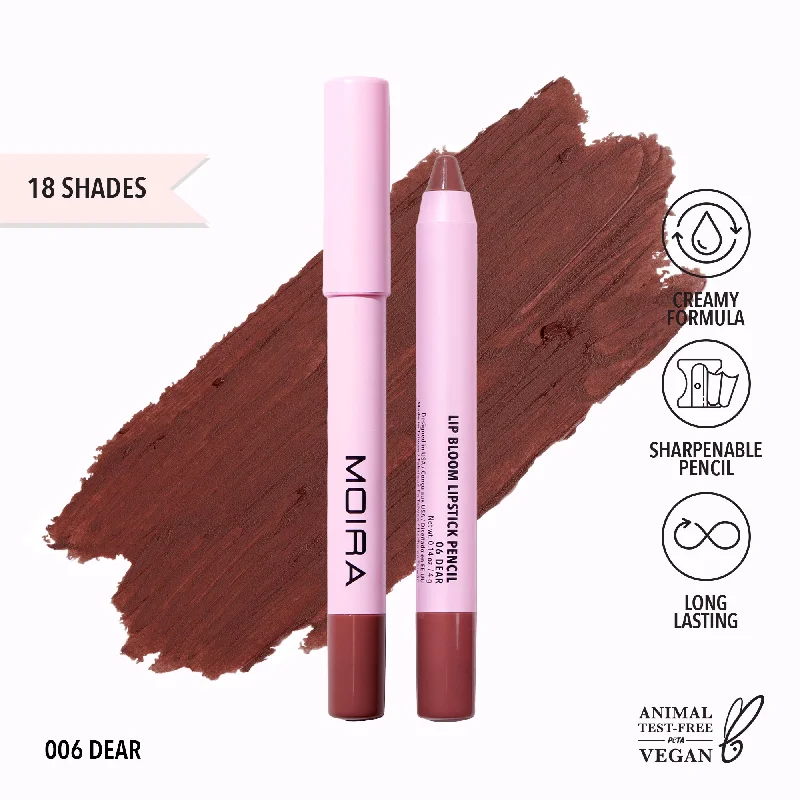 Essential lipstick for travel kits-Lip Bloom Lipstick Pencil (006, Dear)