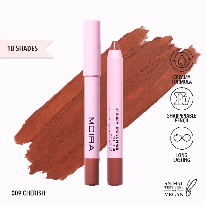 How to choose lipstick for medium skin-Lip Bloom Lipstick Pencil (009, Cherish)