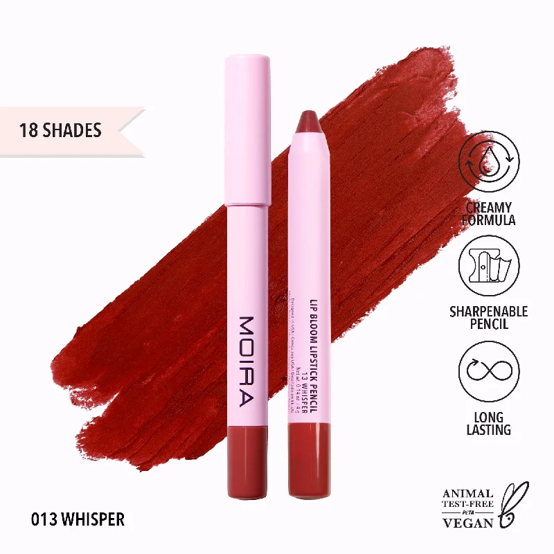 Lipstick with smooth texture-Lip Bloom Lipstick Pencil (013, Whisper)