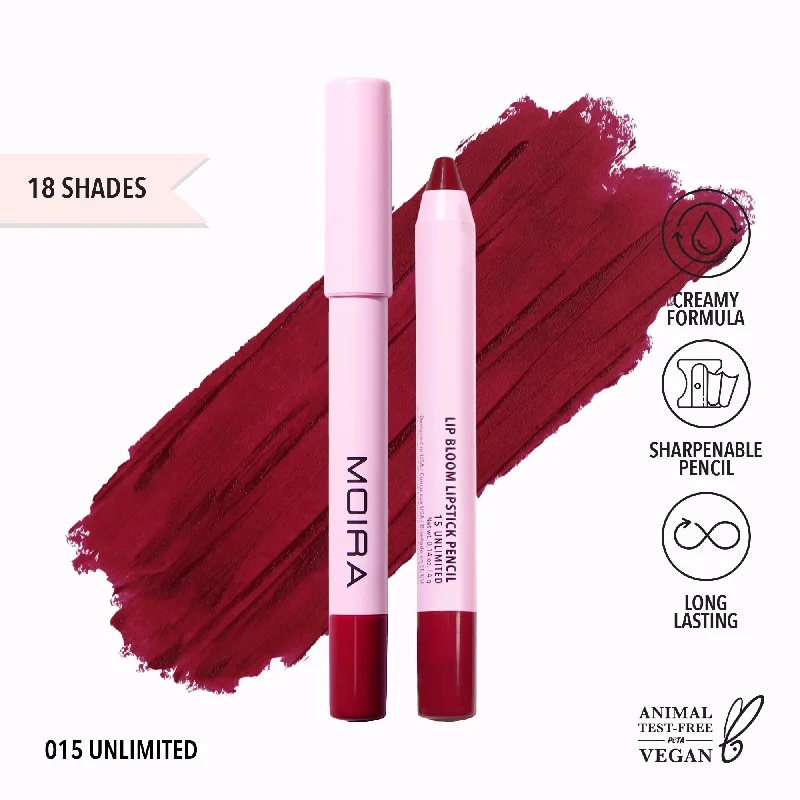 Creamy lipstick for winter-Lip Bloom Lipstick Pencil (015, Unlimited)