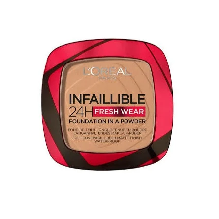 Liquid foundation for oily skin-loreal infaillible foundation a powder 260