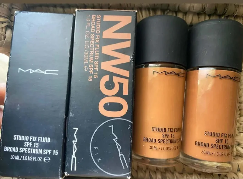 Liquid foundation with natural coverage-MAC Studio Fix Foundation