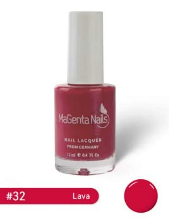 Nail Polish peel away-magenta nail polish 32