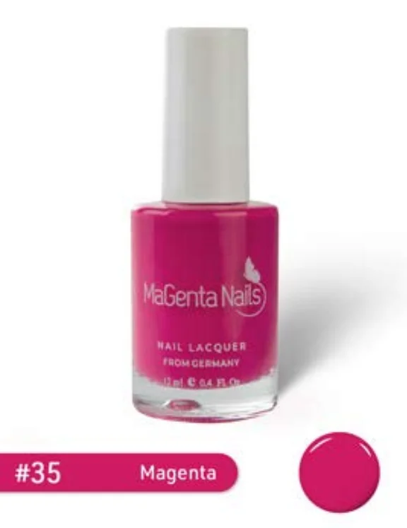 Nail Polish wipe off-magenta nail polish 35