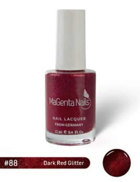 Nail Polish salon nails-magenta nail polish 88