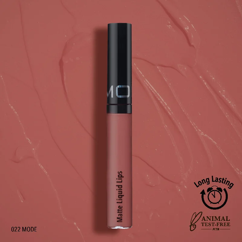 Lightweight lipstick with matte finish-Matte Liquid Lips (022, Mode)