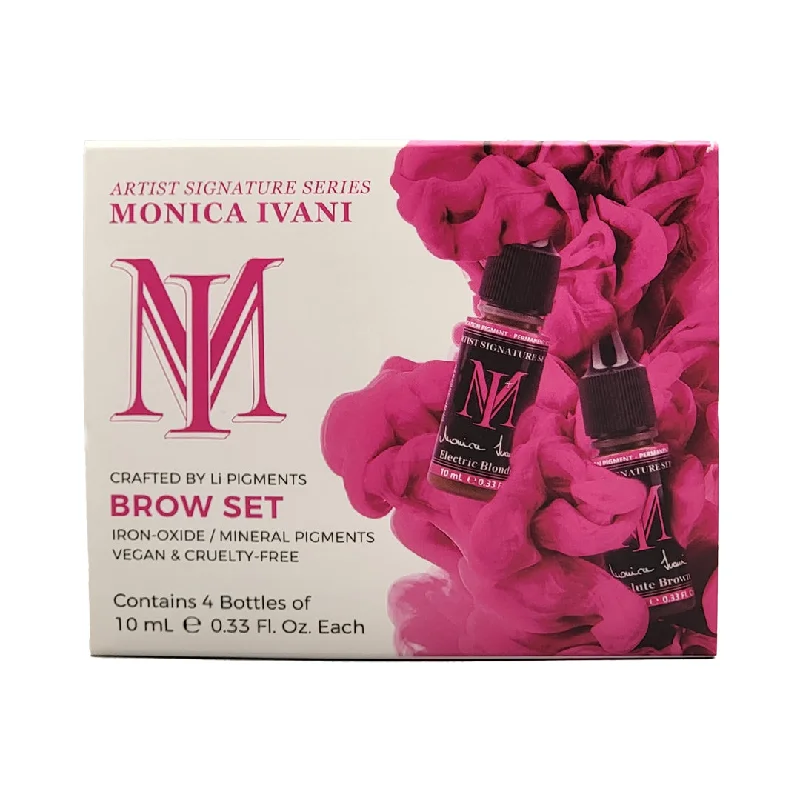 Eyebrow Pencil for home use-Monica Ivani® Signature Series Eyebrow Pigments