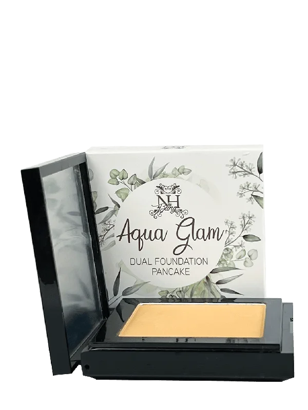 Liquid foundation with non-transfer texture-Nadia Hussain Aqua Glam Dual Foundation