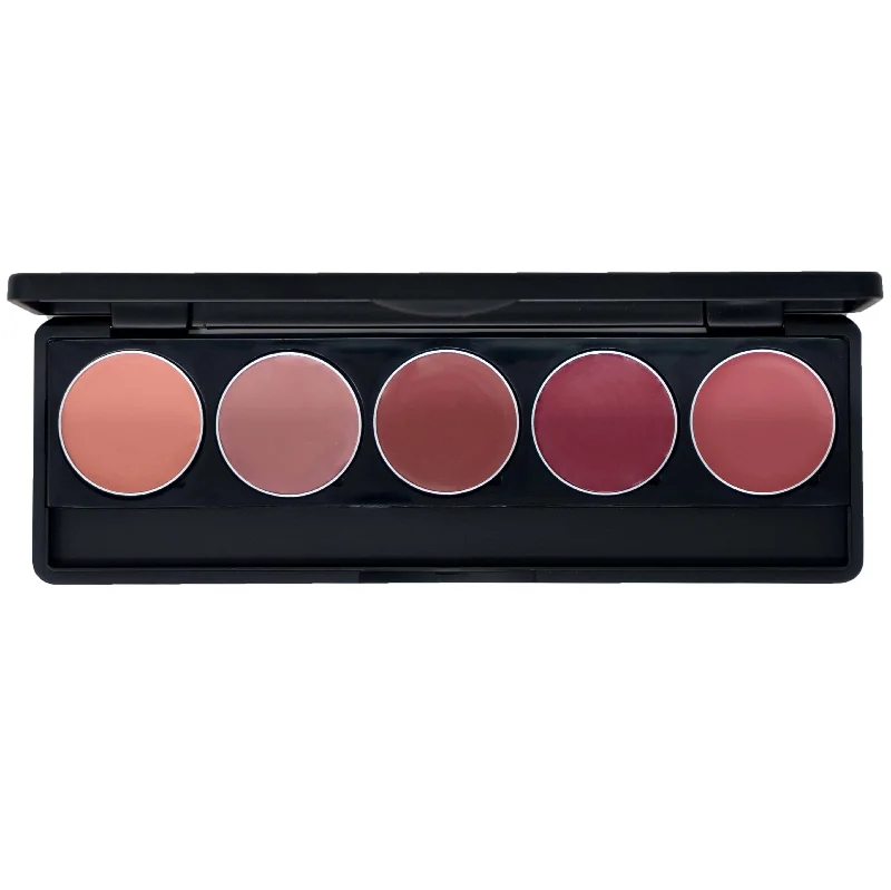 Lightweight lipstick with matte finish-Natural Lipstick Palette