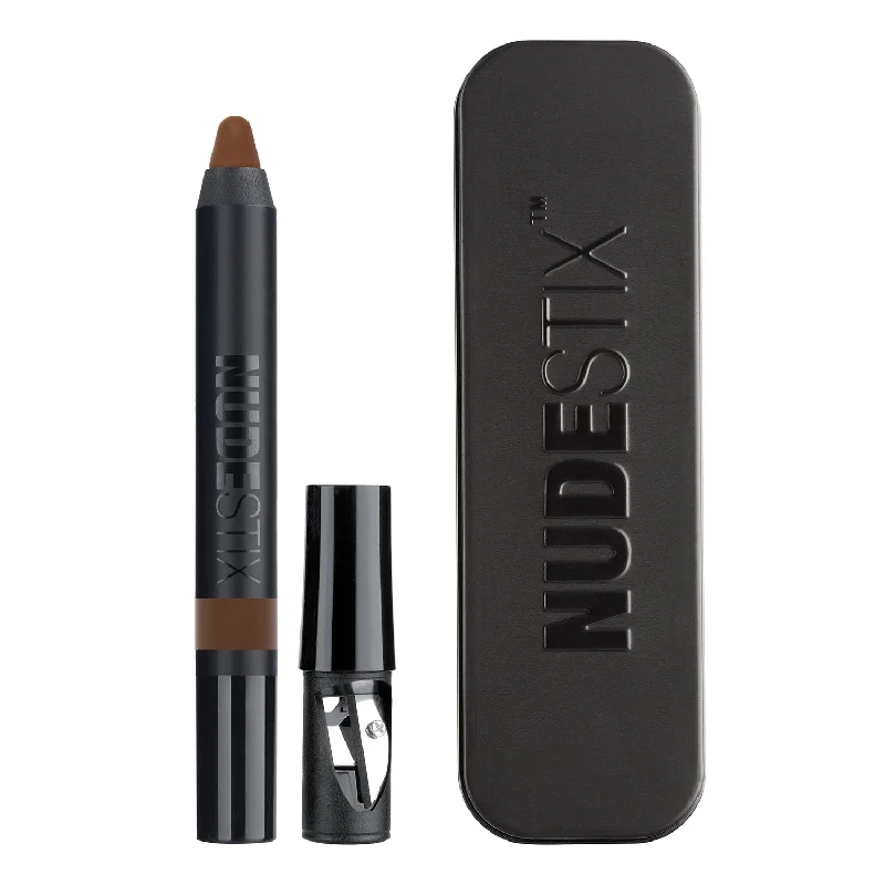 Eyebrow Pencil for mini brows-Nudestix Magnetic Matte Eye Color Pencil