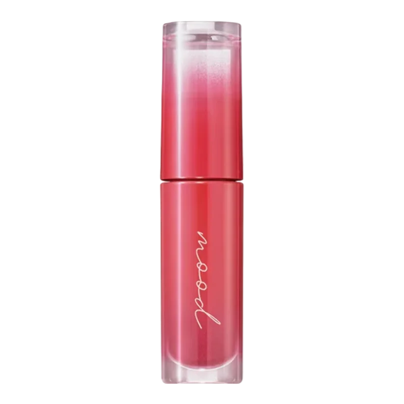 Cheap lipstick with satin finish-Ink Mood Glowy Tint (05 Cherry So What)