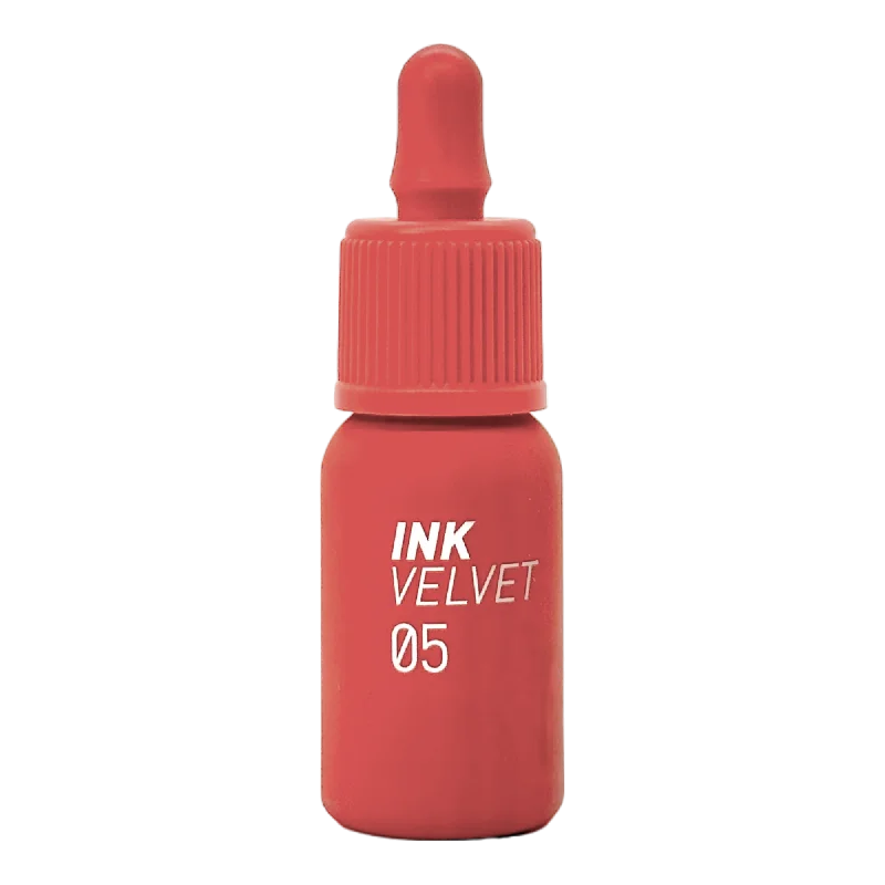 Top lipstick for warm hues-Ink The Velvet Lip Tint #05 Coralficial