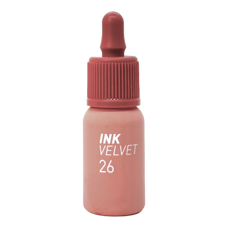 Lipstick with smooth gloss-Ink The Velvet Lip Tint #26 Wellmade Nude