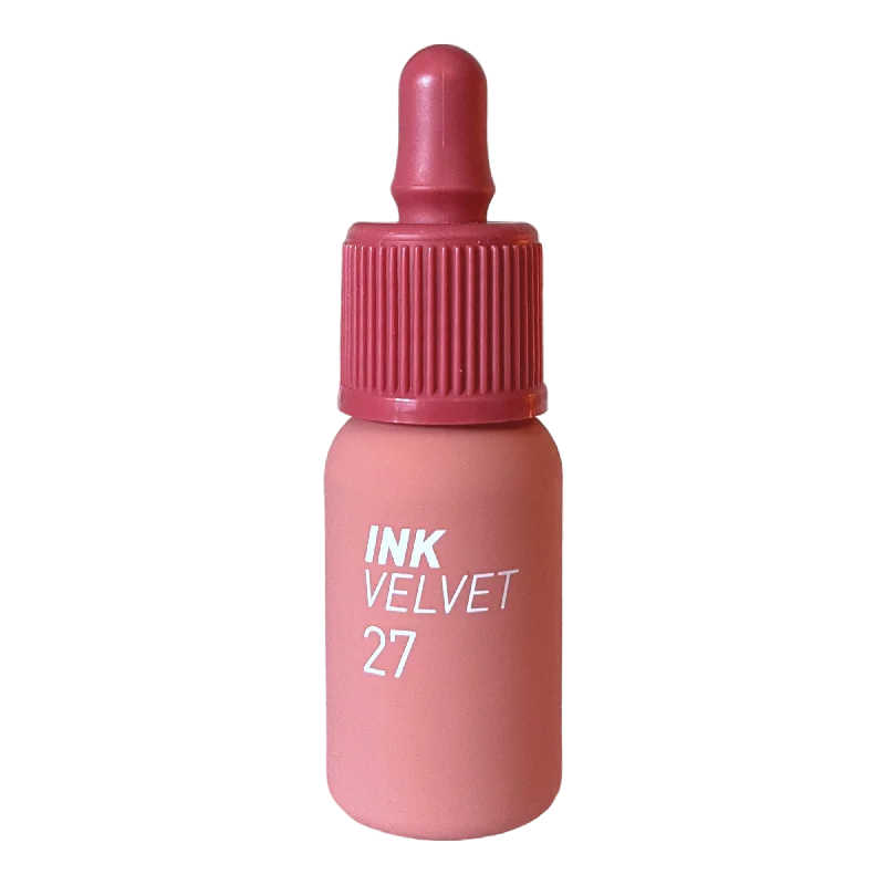 Top lipstick for bold red shades-Ink The Velvet Lip Tint #27 Strawberry Nude