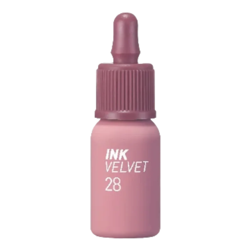 Top lipstick for pink tones-Ink The Velvet Lip Tint #28 Mauveful Nude