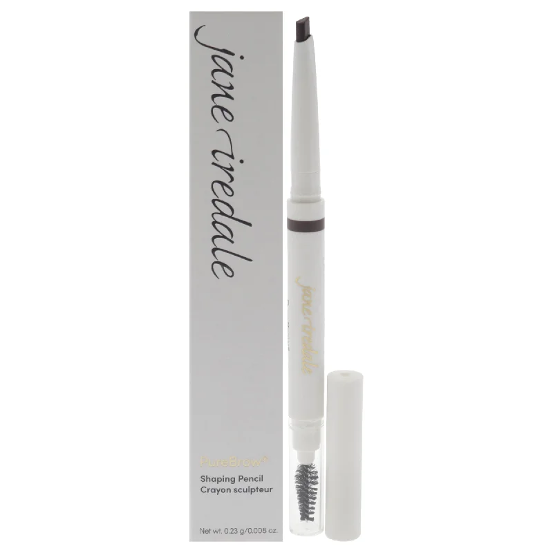 Eyebrow Pencil with comfy grips-PureBrow Shaping Pencil - Dark Brown by Jane Iredale for Women - 0.008 oz Eyebrow