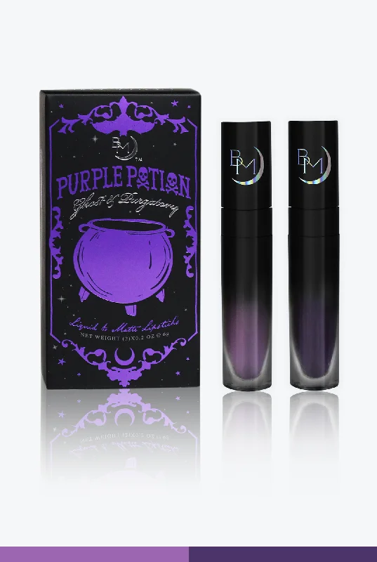 Top lipstick for subtle beauty-Purple Potion Duo