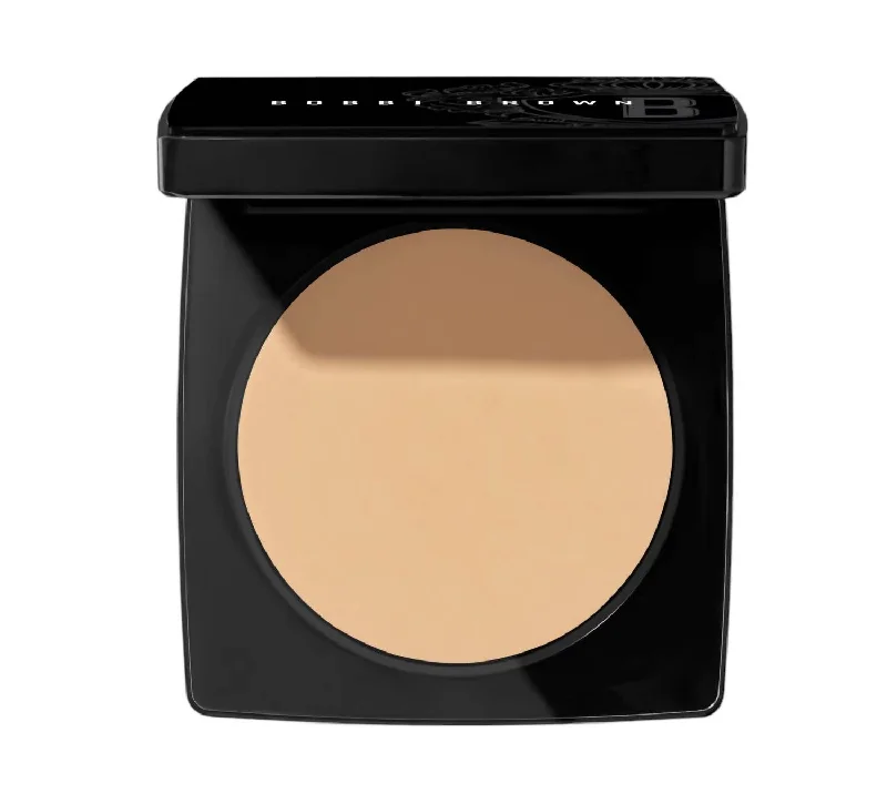 Pressed powder for UV protection-Sheer Finish Pressed Powder In Soft Sand