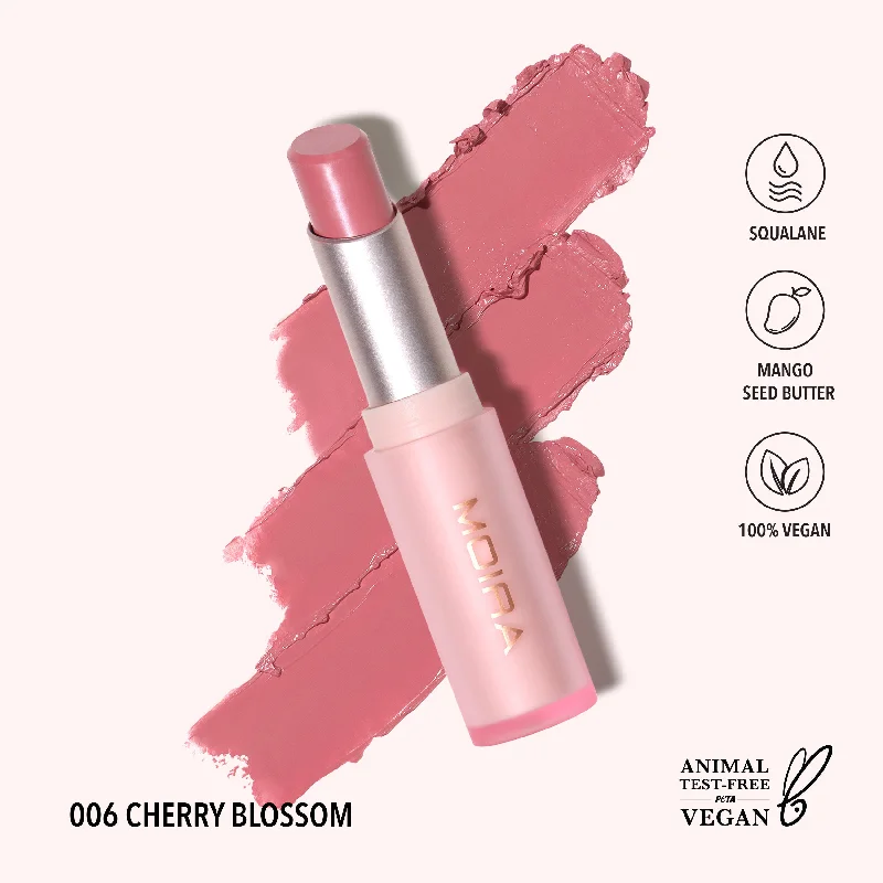 Cheap lipstick with satin finish-Signature Lipstick (006, Cherry Blossom)