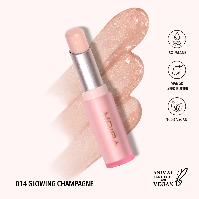 Best lipstick for orange tones-Signature Lipstick (014, Glowing Champagne)