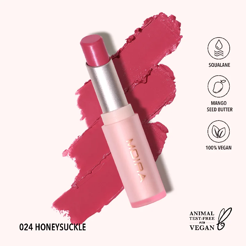 Essential lipstick for work wear-Signature Lipstick (024, Honeysuckle)