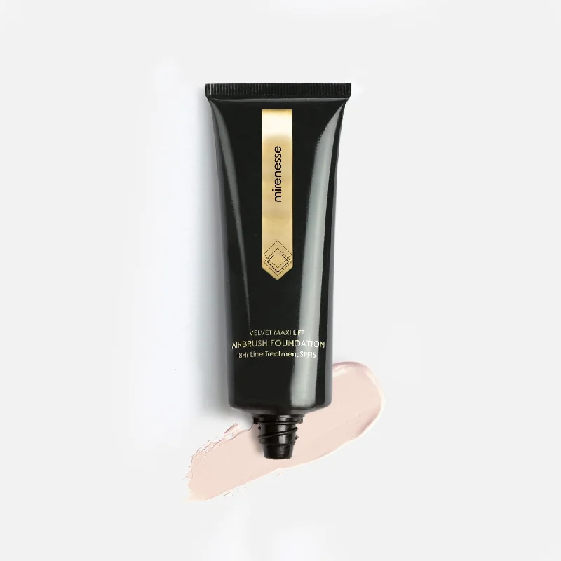 Liquid foundation with cruelty-free formula-Skin Clone Velvet Maxi Lift Airbrush Foundation - 11. Porcelain