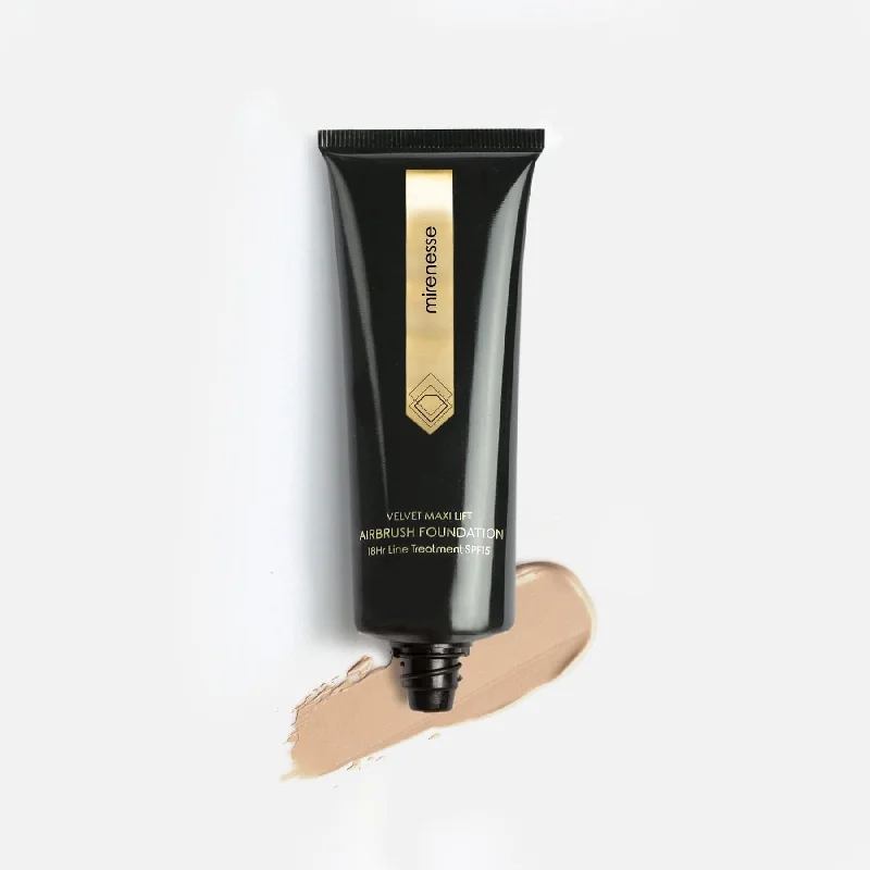 Liquid foundation for oily complexions-Skin Clone Velvet Maxi Lift Airbrush Foundation 23. Mocha