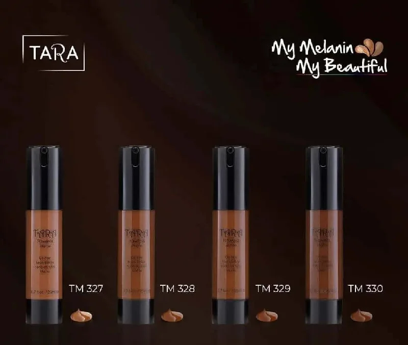 Liquid foundation for daily coverage-Tara Full Coverage Matte Foundation