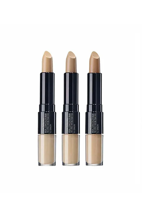 Concealer for heavy concealing finish effect-[the SAEM] Cover Perfection Ideal Concealer Duo (4.2g/0.15fl.oz + 4.5g/0.16fl.oz)- 3Color