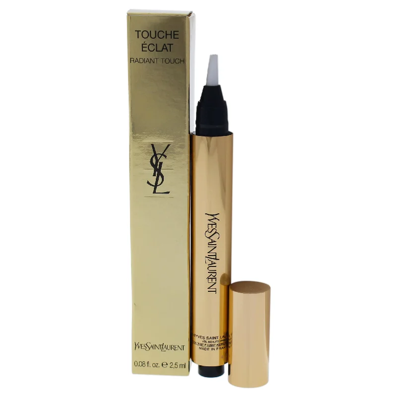 Concealer for bridal makeup concealing effect-Touche Eclat Radiant Touch Pen - 1 Luminous Radiance by Yves Saint Laurent for Women - 0.08 oz Concealer