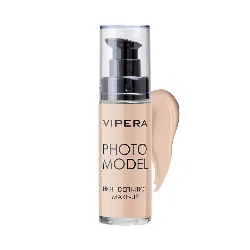 Liquid foundation with lasting texture-Vipera Photo Model High Definition Make Up Foundation 11 - Ebony Elle