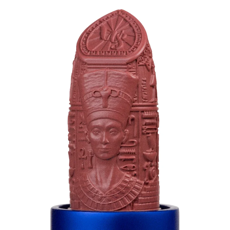 How to choose lipstick for dark skin-Whats Up Beauty - Egyptian Queen Lipstick - Shade Seba