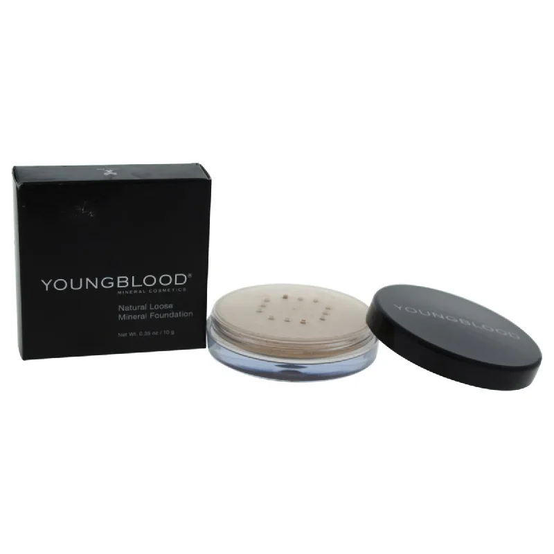 Liquid foundation for elderly skin-Youngblood W-C-11937 Natural Loose Mineral Foundation - Ivory for Women - 0.35 oz