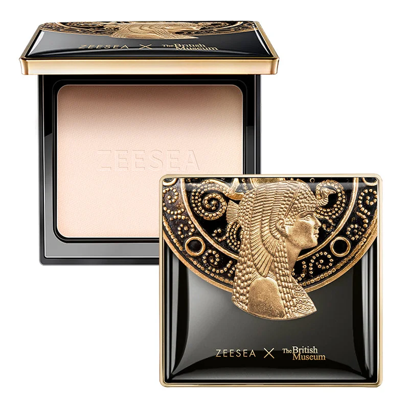 Pressed powder for best deals-ZEESEA X British Museum Long-lasting Oil Control Matte Pressed Powder T2247